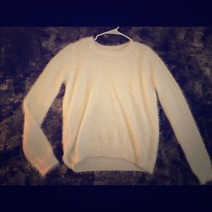 Cute soft white sweater